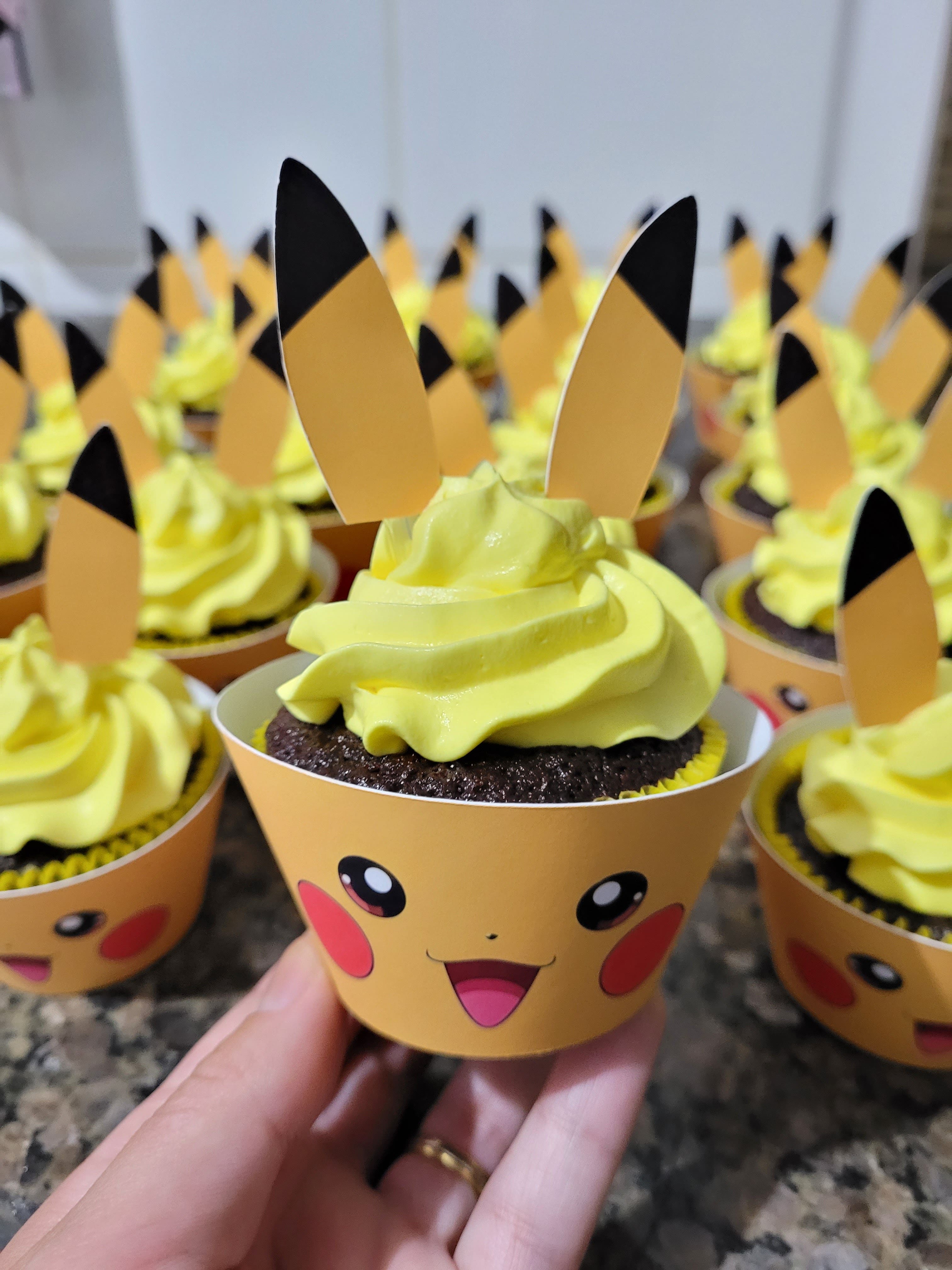 Cupcakes decorados artesanais Ceci Doces Curitiba